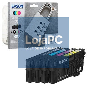 Tinteiro EPSON 35 Multipack 4 Cores - WF-47xx