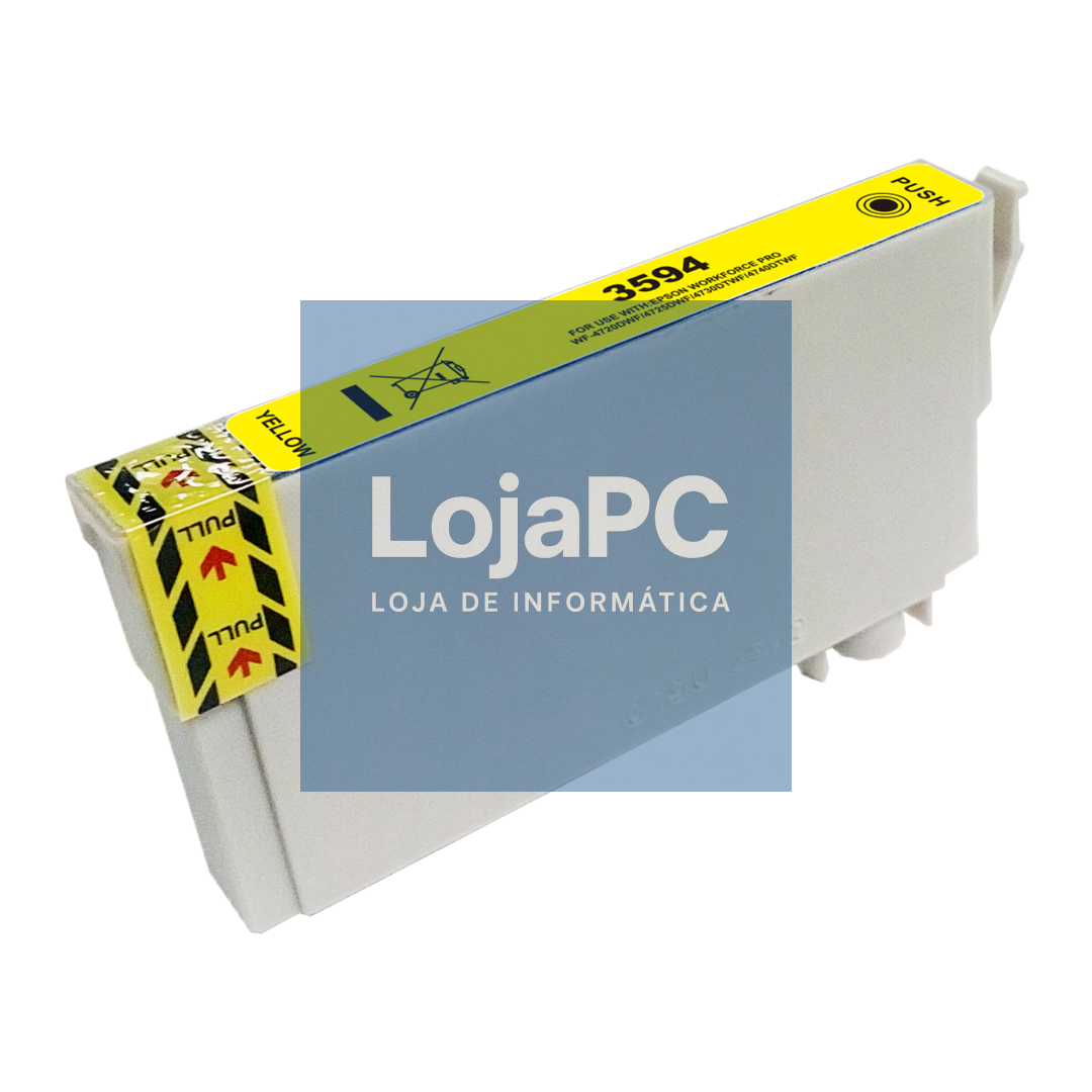 Tinteiro EPSON 35 Amarelo XL - WorkForce Pro WF-4720/4725/4730/4740