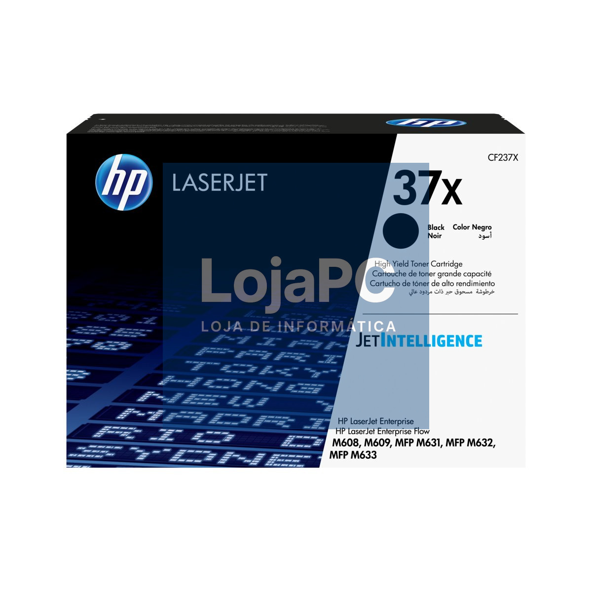 HP 37X original LaserJet Toner cartridge CF237X Black Extra High Yield