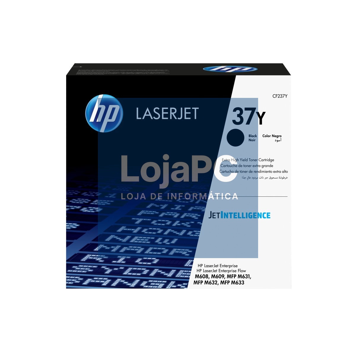HP 37Y original LaserJet Toner cartridge CF237Y Black Extra High Yield