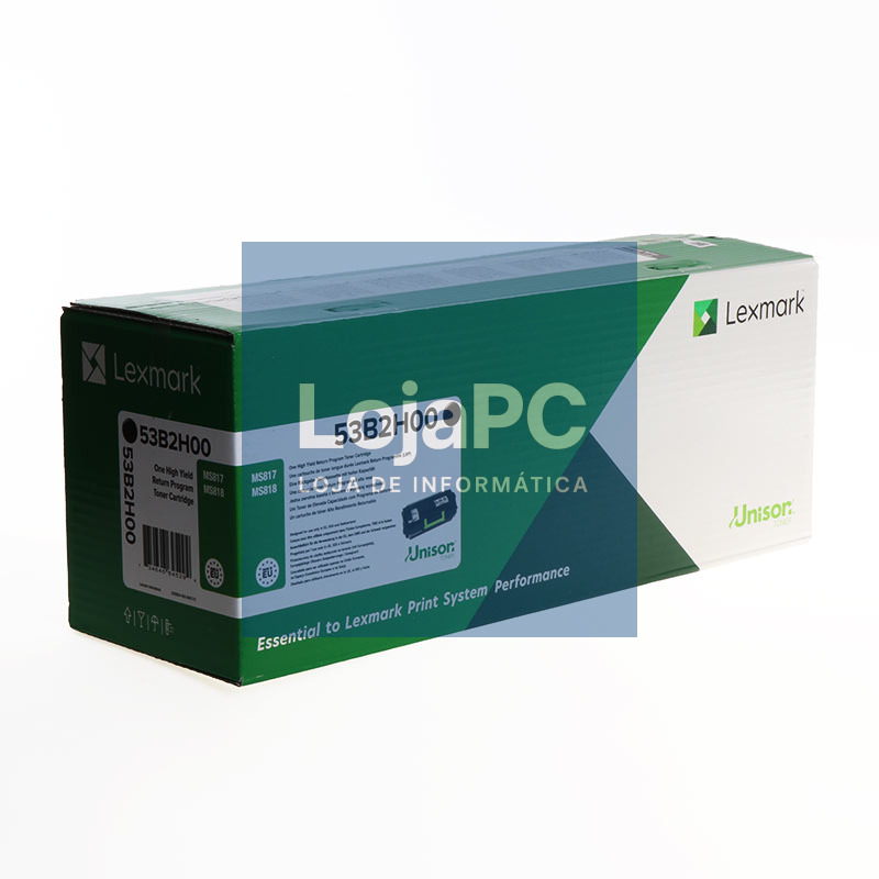 LEXMARK 25K Return Program Black Toner Cartridge MS817 818