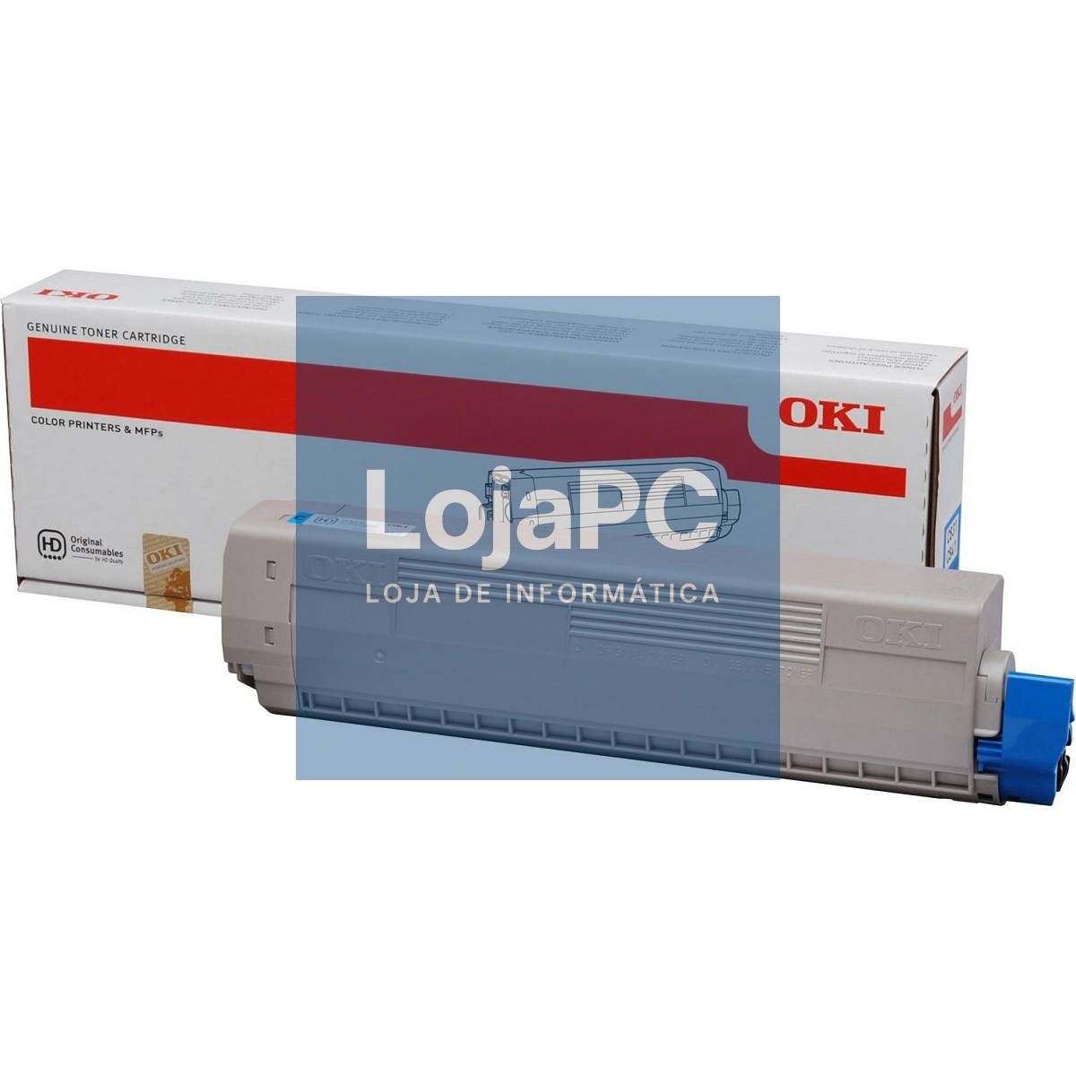 Toner OKI Ciano 10k - Pro8432WT