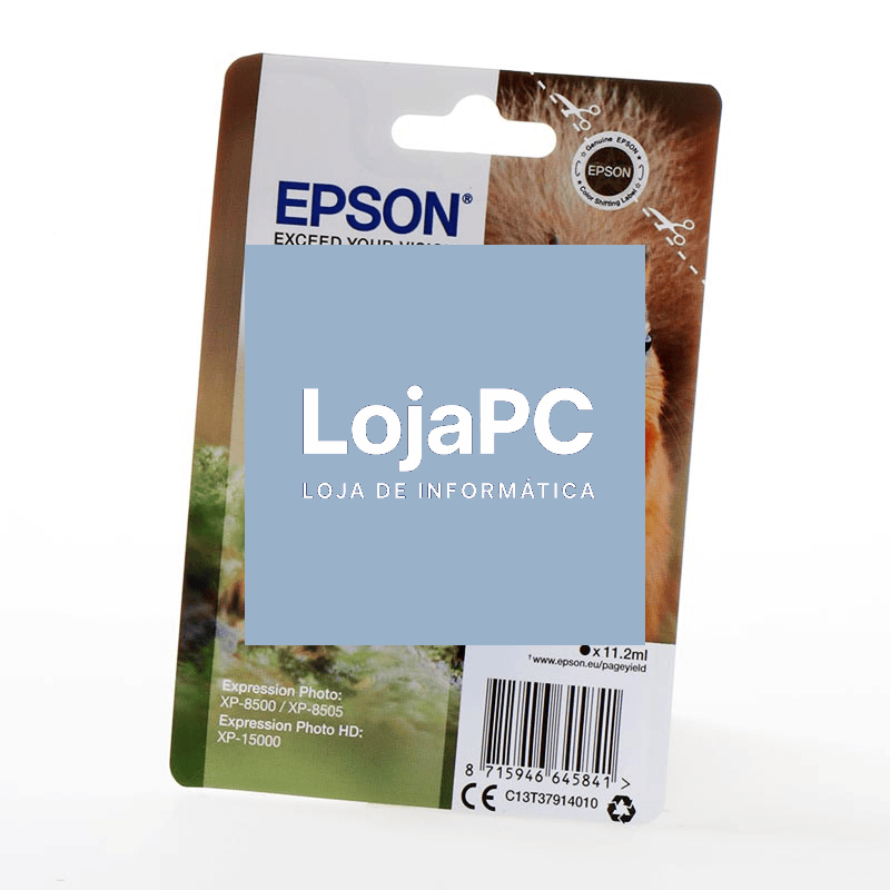 Tinteiro EPSON 378 Preto XL - Expression Photo XP-8500/8600/15000
