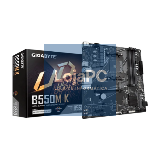 PLACA BASE GIGABYTE AM4 B550M K