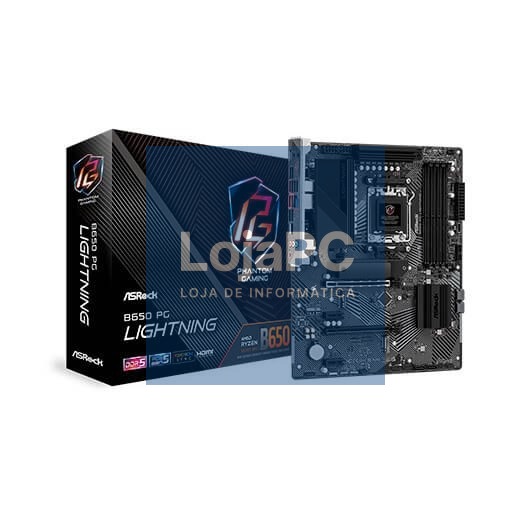 MOTHERBOARD Asrock AM5 B650 PG LIGHTNING