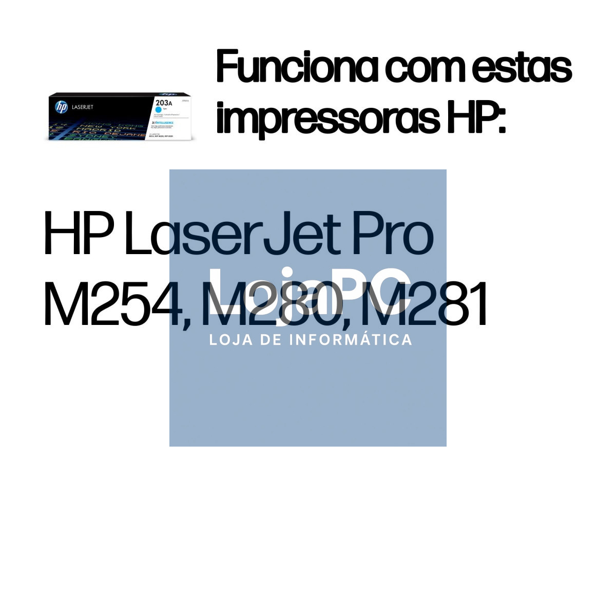 HP 203A Original Cyan LaserJet Toner Cartridge