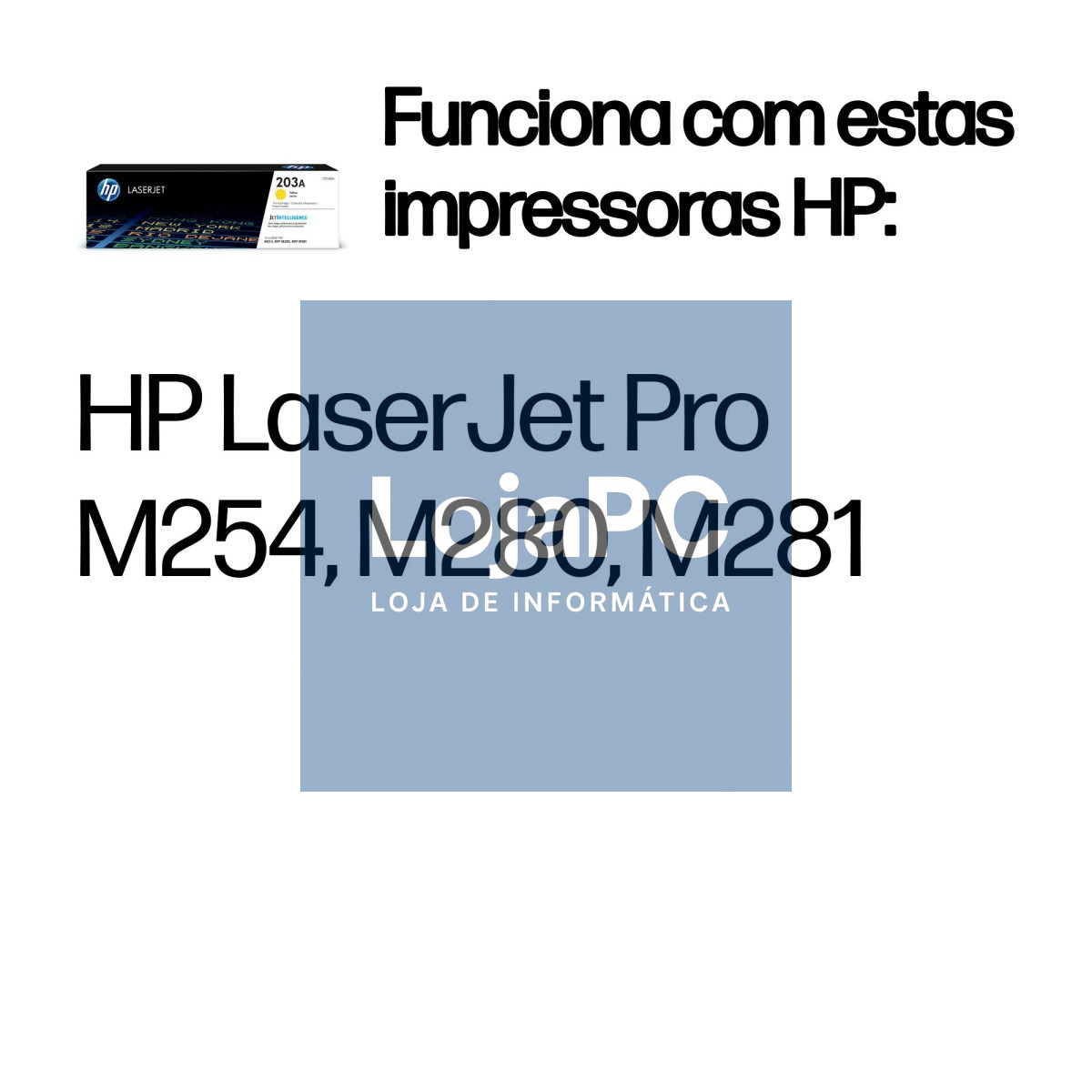 HP 203A Original Yellow LaserJet Toner Cartridge