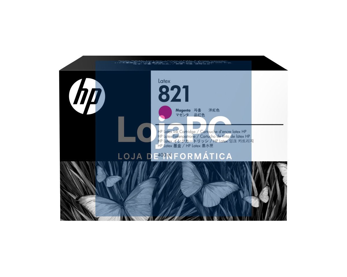 HP 821A 400ml Magenta Latex Ink Cartridge