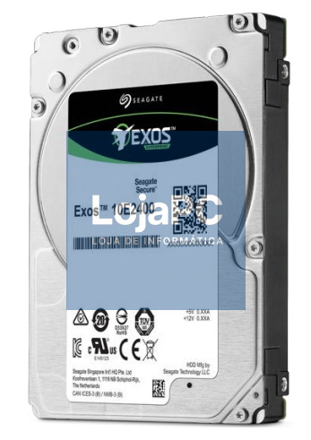 SEAGATE EXOS 10E2400 Ent.Perf. 10K 2.4TB w/Enhanced Cache HDD 512e/4Kn FastFormat 10000rpm 256MB cache SAS 12Gb/s 6.4cm 2.5inch SED