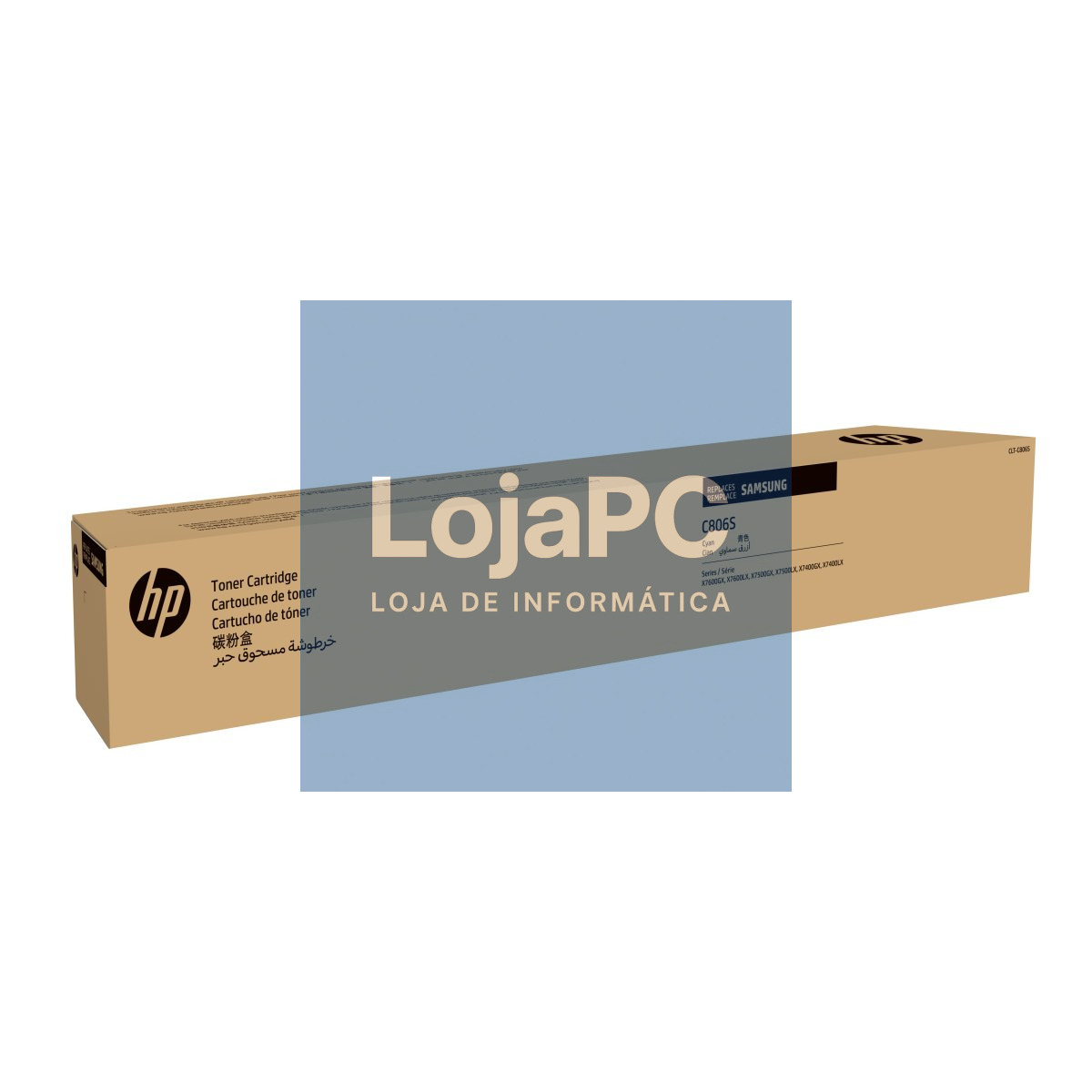 SAMSUNG CLT-C806S/ELS Cyan Toner Cartridge