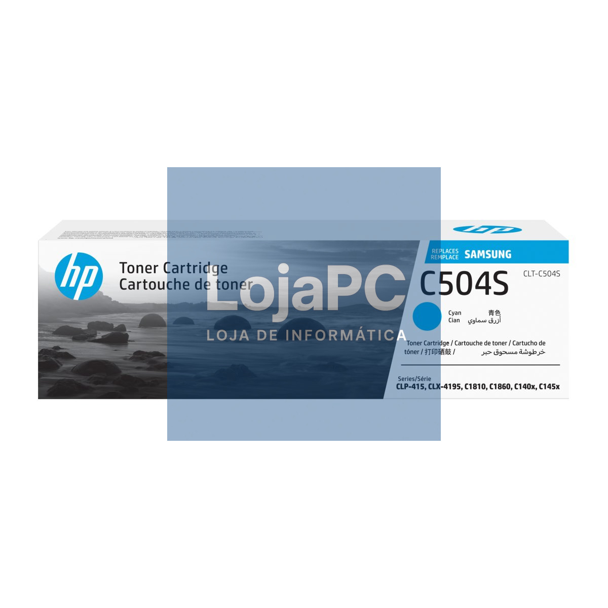 SAMSUNG original Toner cartridge LT-Cartridge504S/ELS Cyan Toner cartridge SU025A