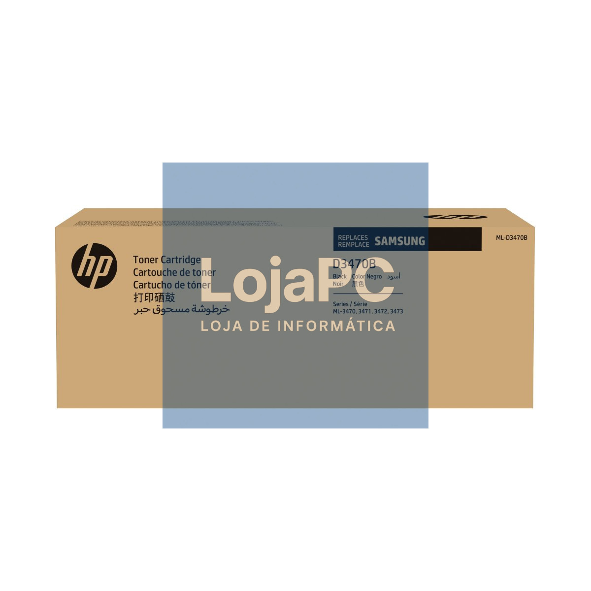 SAMSUNG ML-D3470B/EUR High Yield Black Toner Cartridge