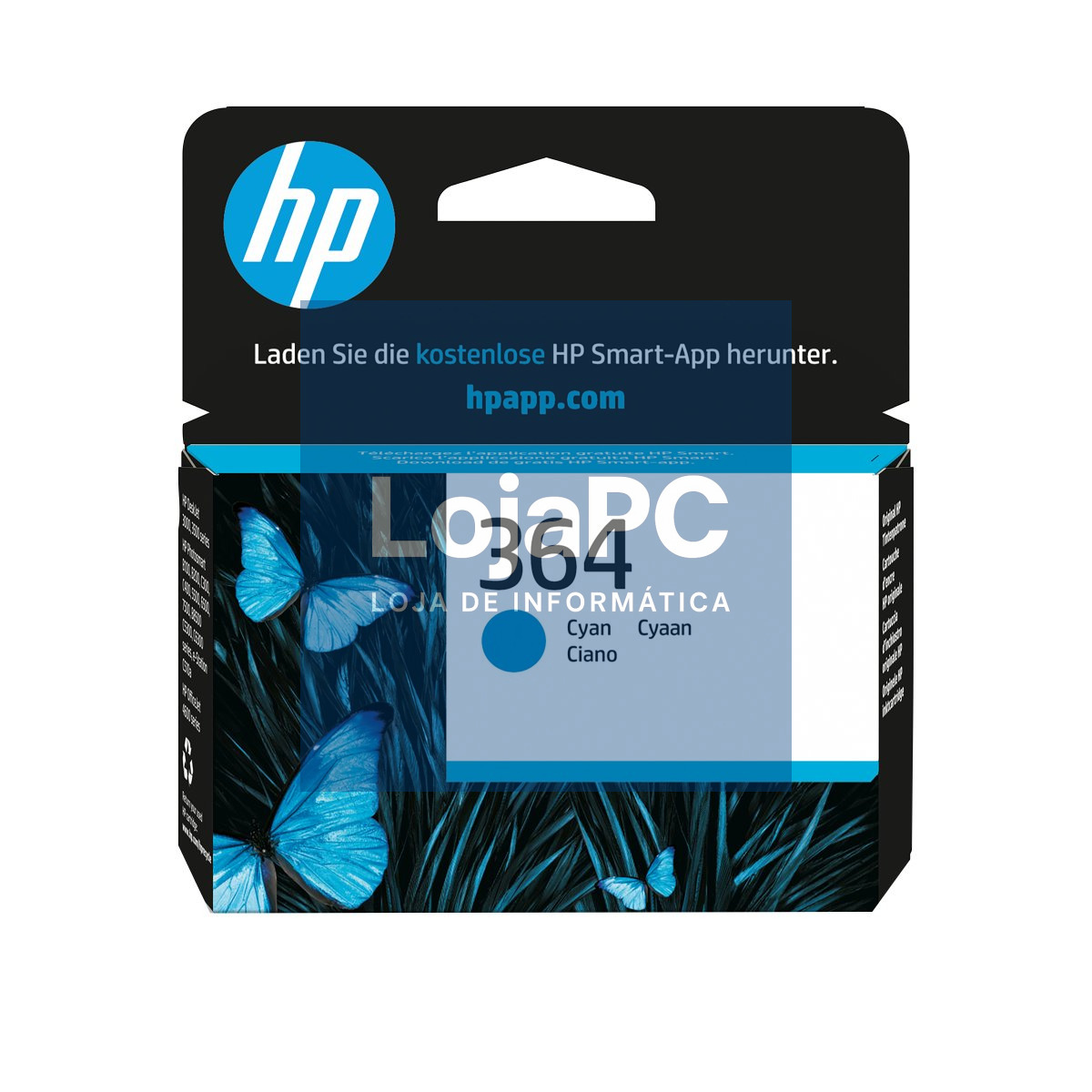 HP 364 Cyan Original Ink Cartridge