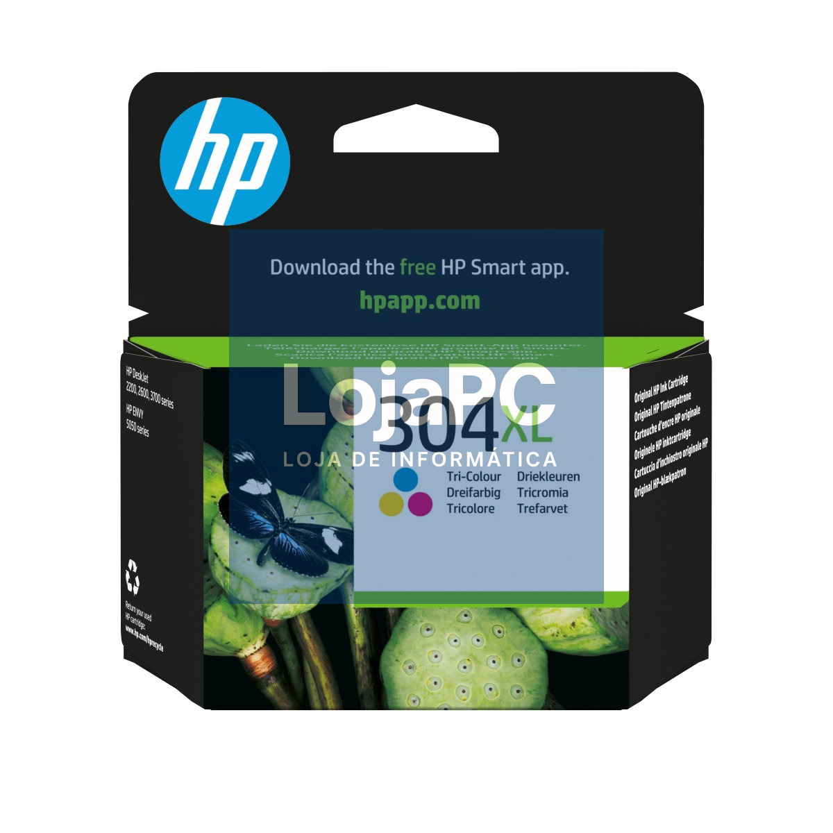 HP 304XL Tri-color Original Ink Cartridge
