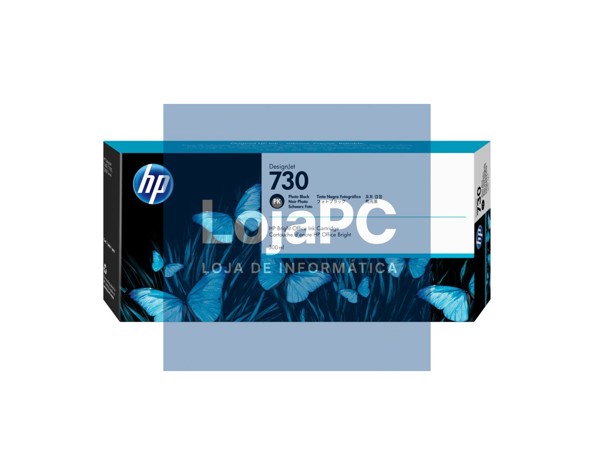 HP 730 300 ml Photo Black Ink Crtg T1600 / T2600 / T1700