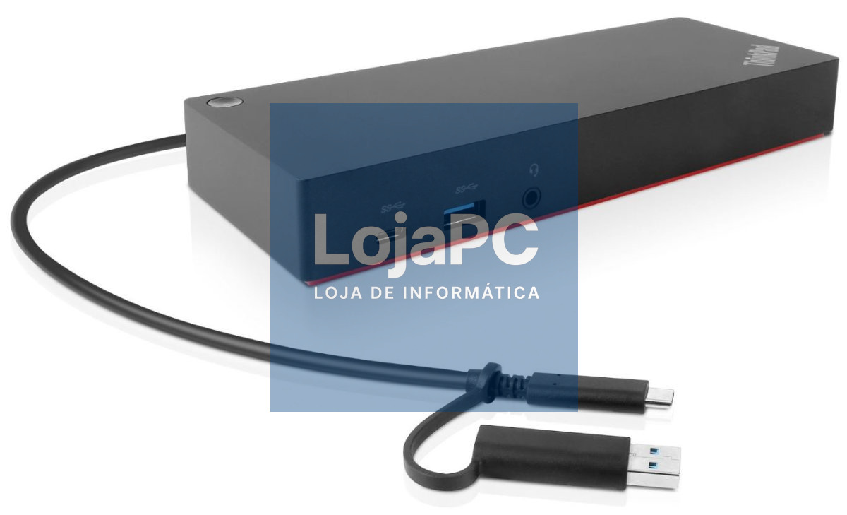 LENOVO ThinkPad Hybrid USB A/C Dock 2xDisplayPort 2xHDMI 2x3840x2160-60Hz 1Gbit LAN 1xUSB-C Front 5xUSB-A 2xUSB2.0 3xUSB3.0 (EU)