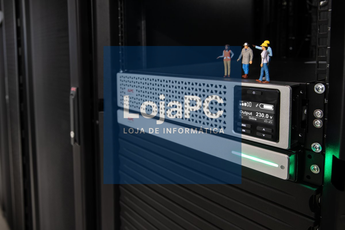 APC Smart-UPS On-Line Li-Ion 1000VA UPS rack-mountable / external AC 230V 900Watt 1000VA RS-232 USB output connectors 8 Black