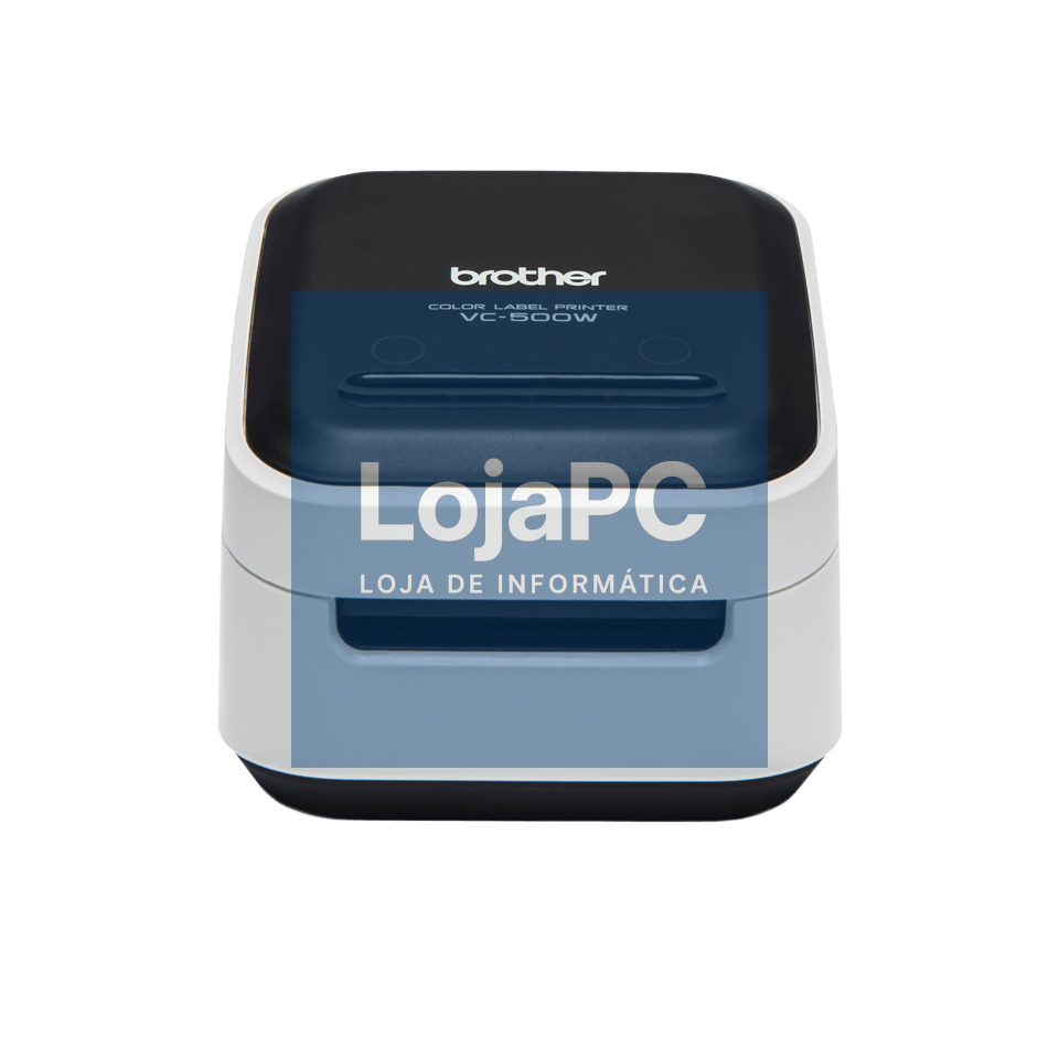 BROTHER VC-500W Label printer colour direct thermal Roll 5cm 313dpi 8mm/secmono/8mm/seccolour USB 2.0 Wi-Fi Cutter
