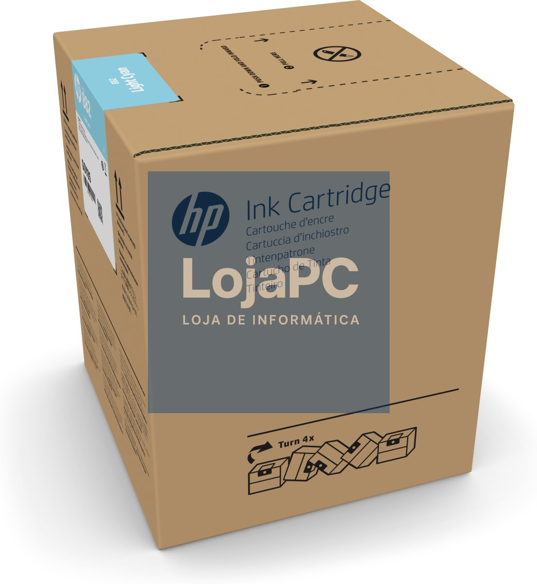 HP 882 5L Light Cyan Latex Ink Cartridge