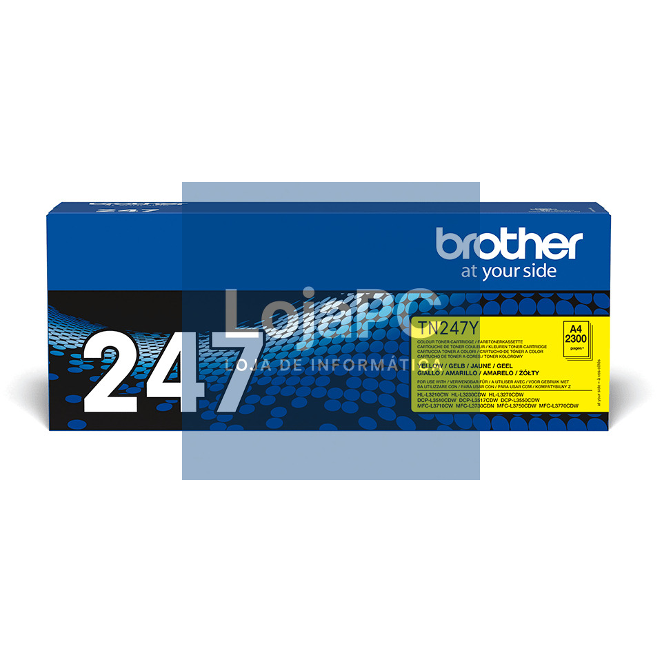 BROTHER Yellow high yield toner TN247Y