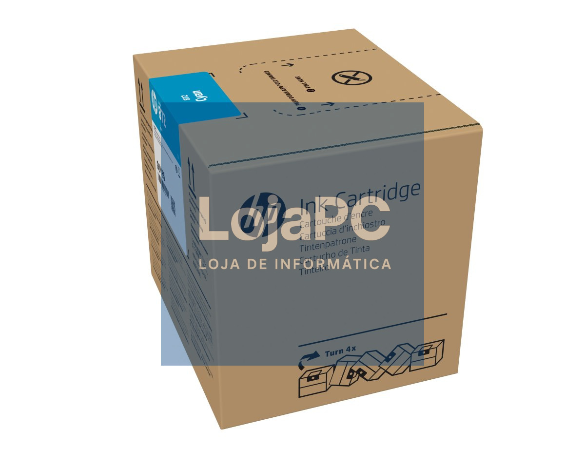 HP 872 3L Cyan Latex Ink Cartridge