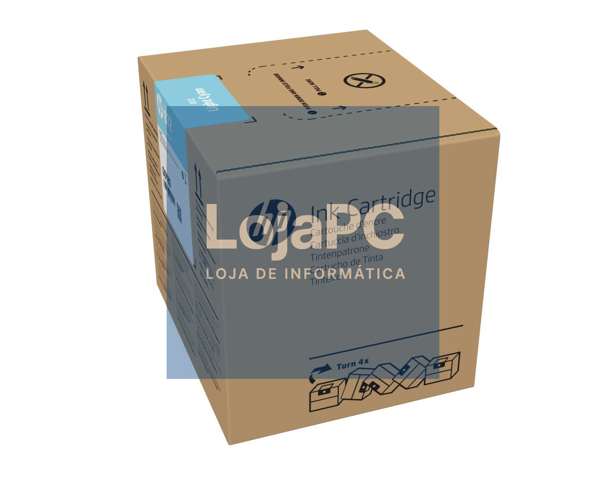 HP 872 3L Lt Cyan Latex Ink Cartridge