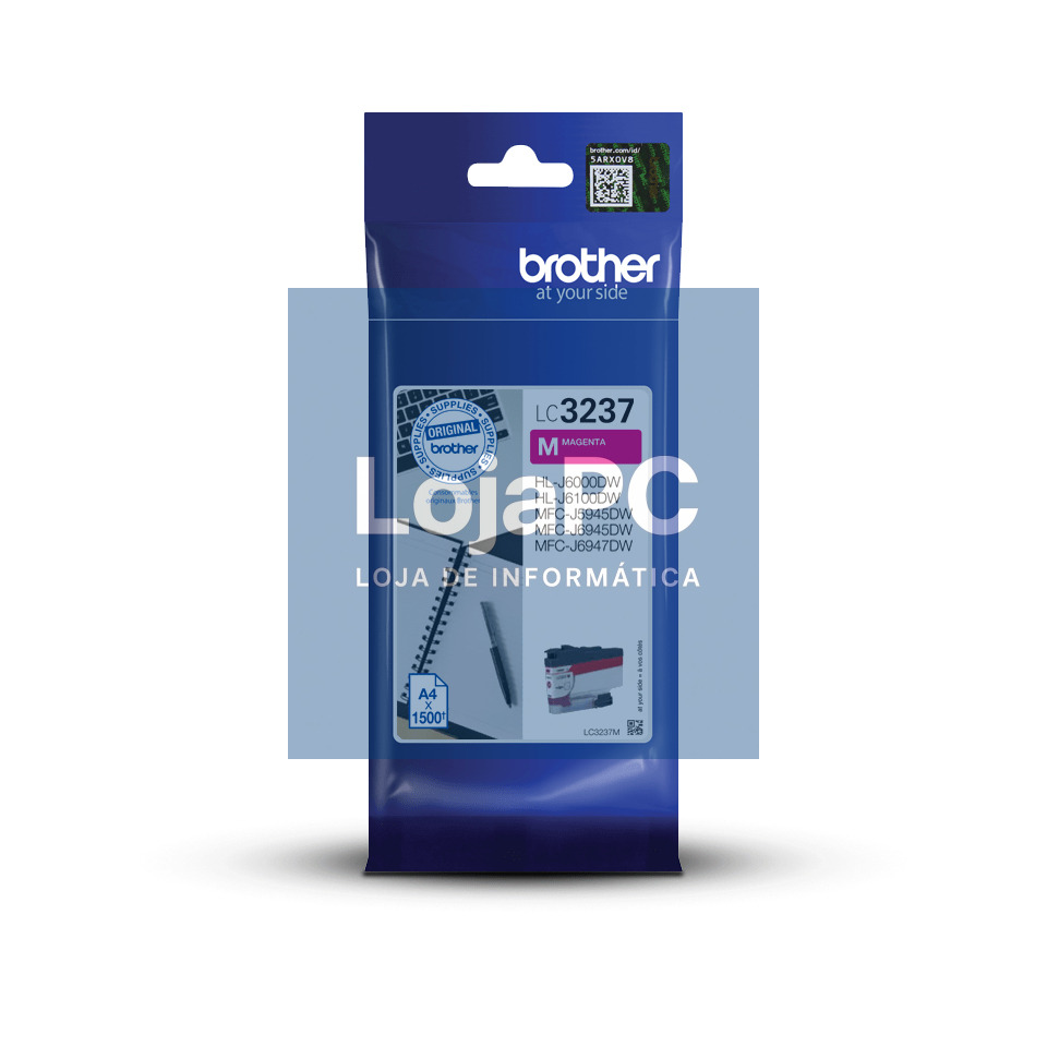 BROTHER LC-3237M Magenta Ink 1500 pages