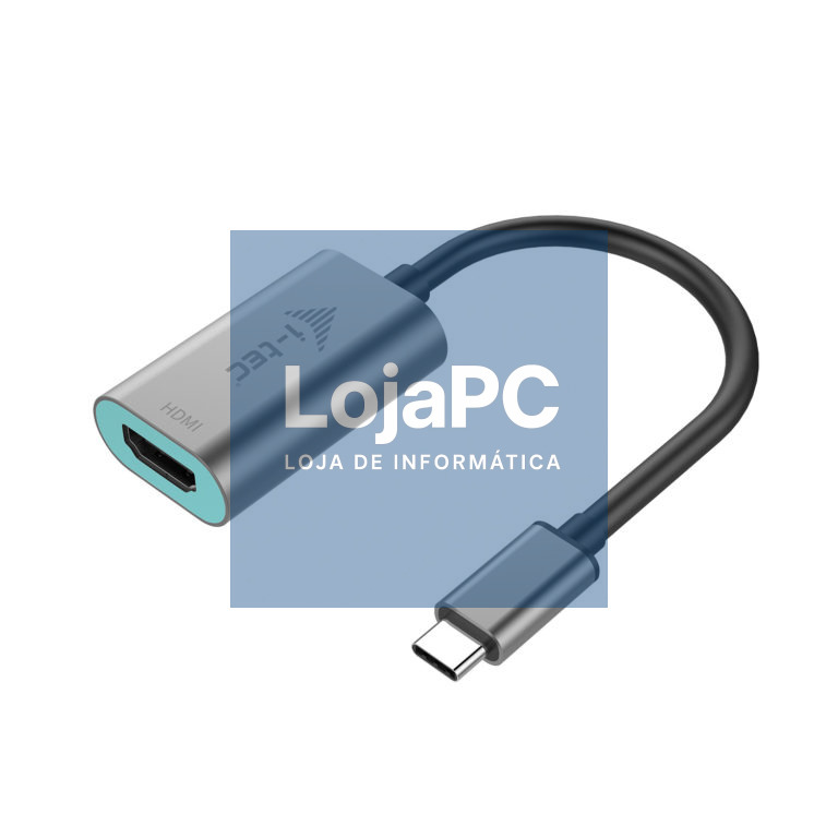 I-TEC USB C to HDMI Metal Adapter 1x HDMI 4K 60Hz Ultra HD compatible with Thunderbolt 3