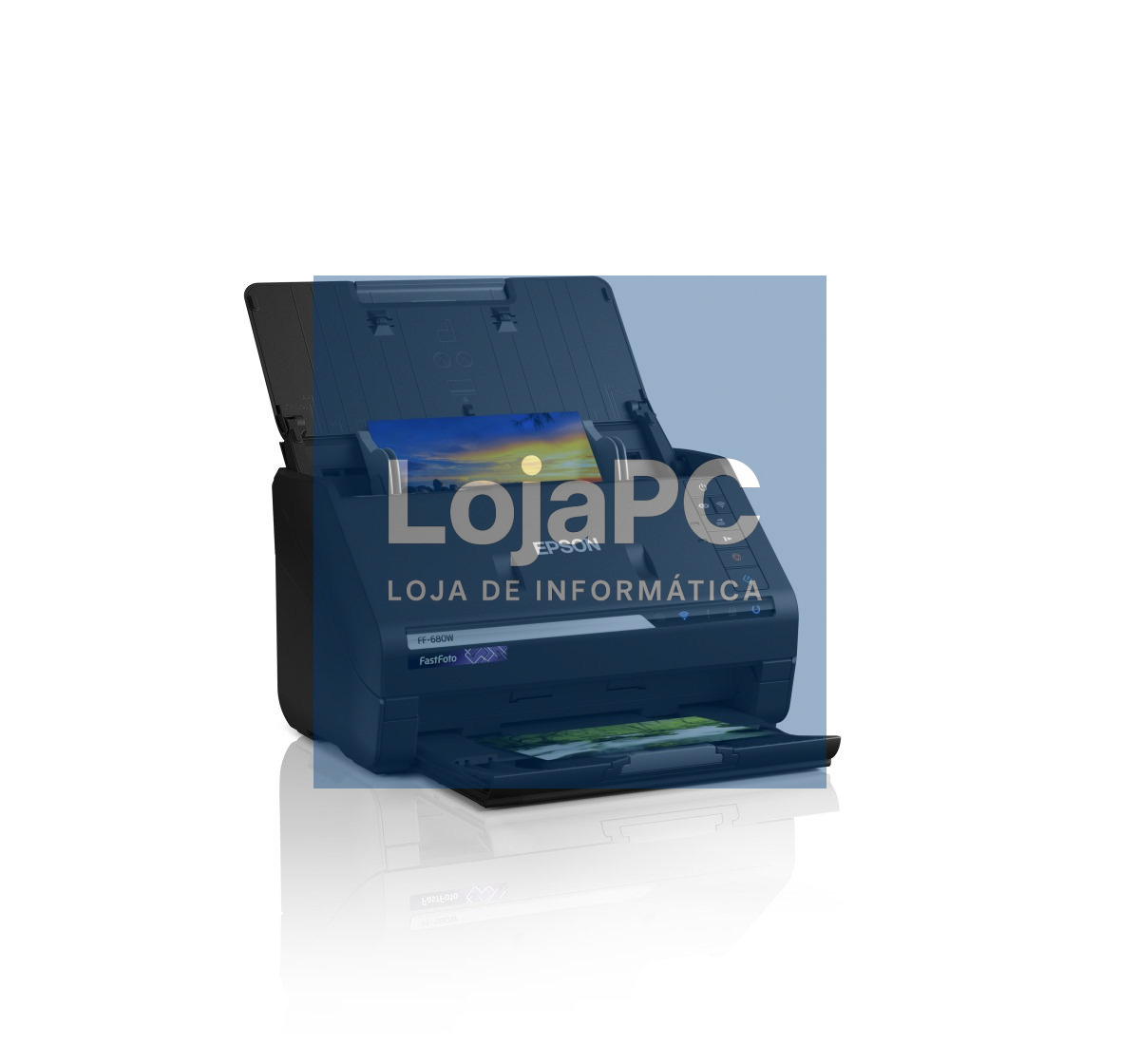 EPSON FastFoto FF-680W Document scanner Contact Image SensorCIS Duplex A4 600x600dpi 45ppm mono/45ppm colour ADF USB 3.0 Wi-Fi
