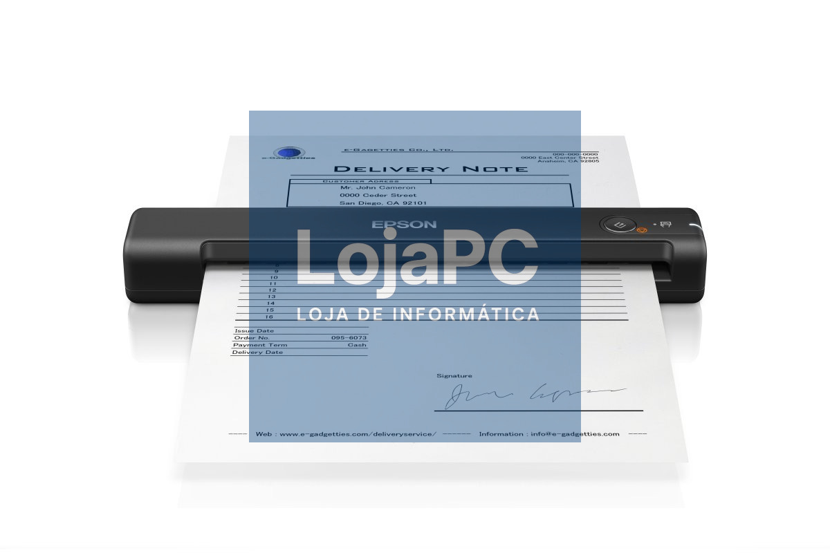 EPSON WorkForce ES-50 Sheetfed scanner Contact Image Sensor CIS A4 600x600dpi 300scans/d USB 2.0