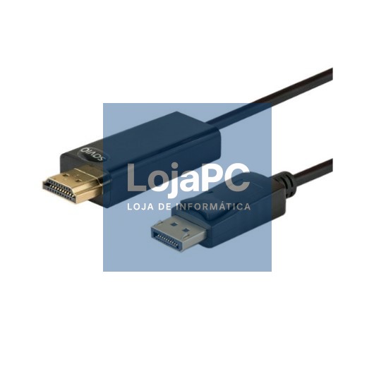 CABLE DISPLAYPORT (M) - HDMI (M) 1.5M SAVIO CL-56
