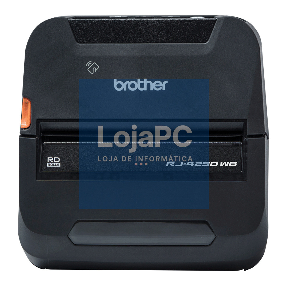 BROTHER RuggedJet RJ-4250WB Label printer direct thermal Roll 113mm 203dpi 127mm/sec USB 2.0 Wi-Fi NFC Bluetooth 4.2