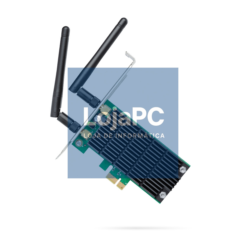 TP-LINK AC1200 Wi-Fi PCI Express Adapter 867Mbps at 5GHz + 300Mbps at 2.4GHz Beamforming