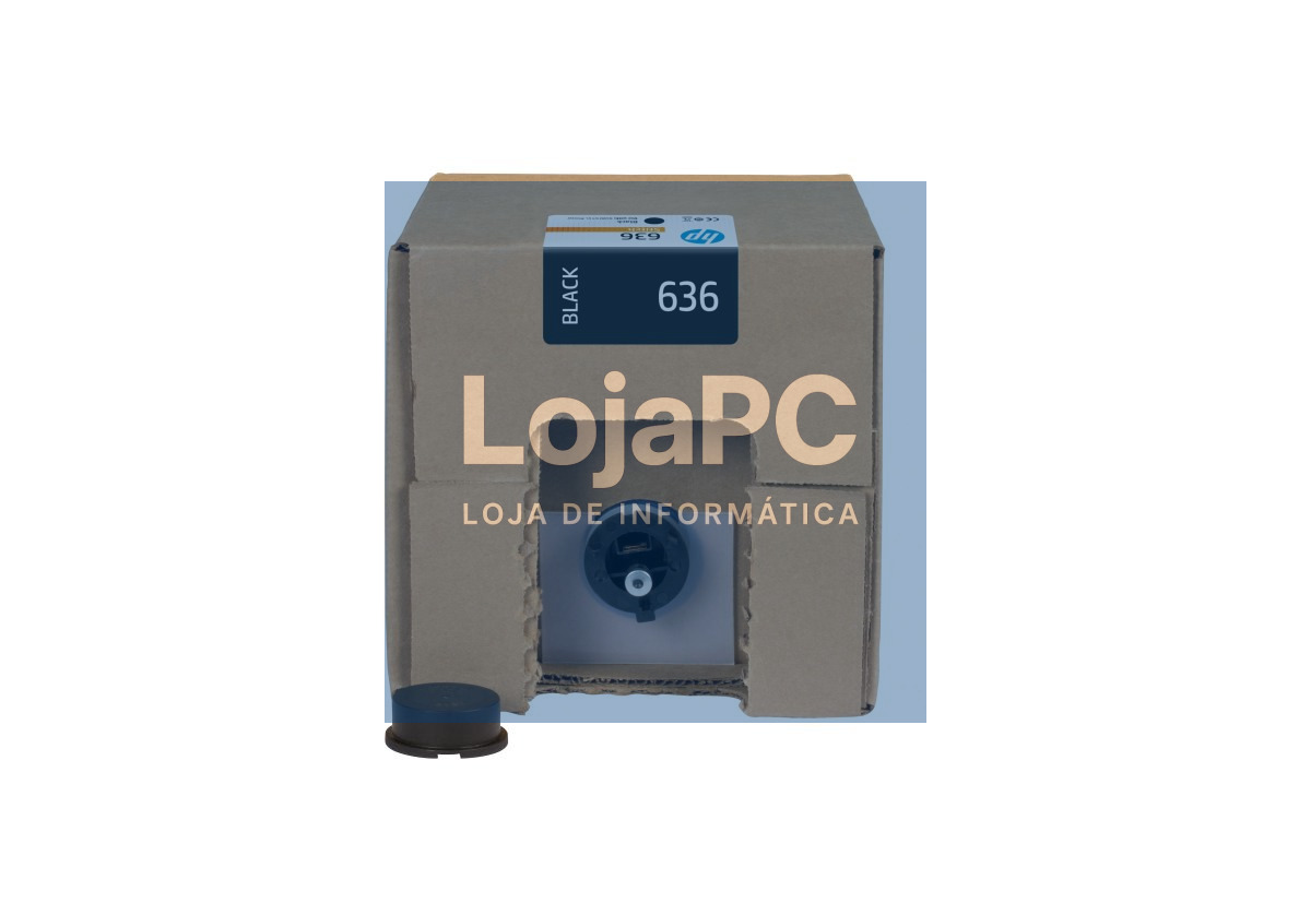 HP 636 3-liter Black Dye Sublimation Ink Cartridge