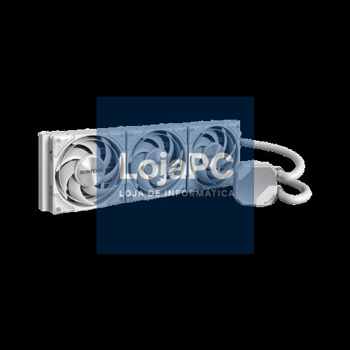 VEN CPU REF LIQUIDA MONTECH HYPERFLOW S360 W 3VENT 120MM/INTEL-AMD/ARGB/WHITE HYPER FLOW SILENT 360 WHITE