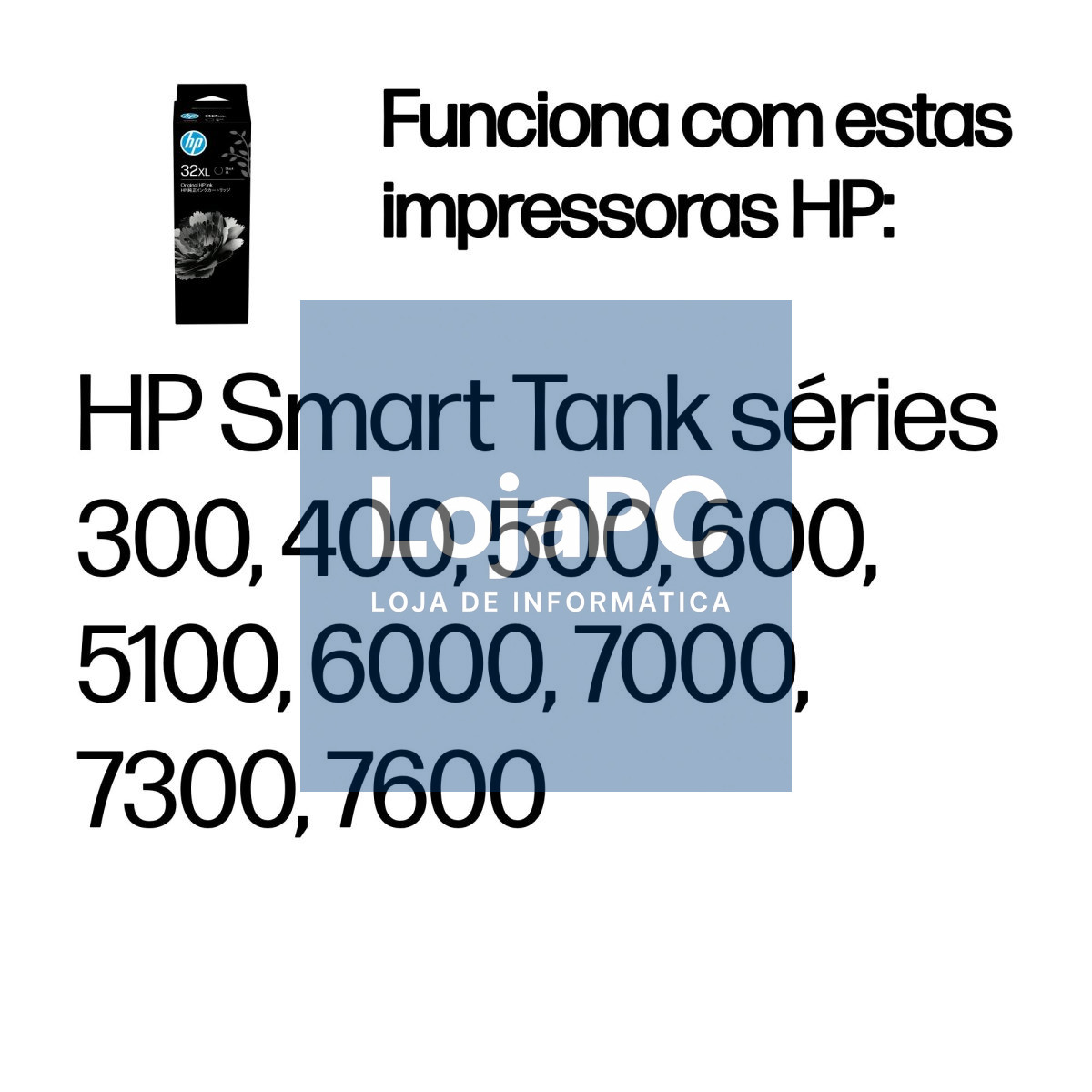 HP 32 Black Original Ink Bottle