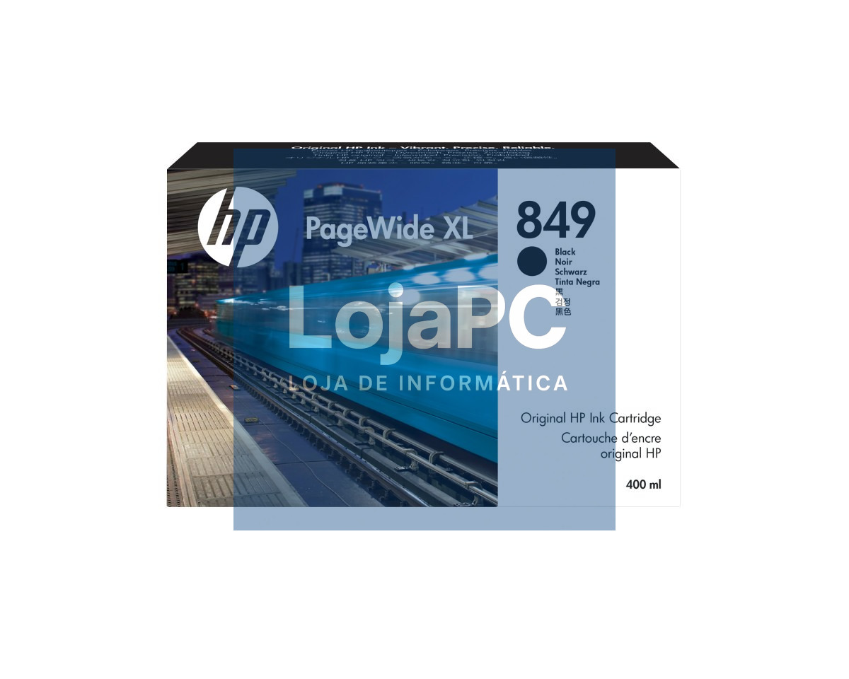 HP 849 400-ml Black PageWide XL Ink Crtg