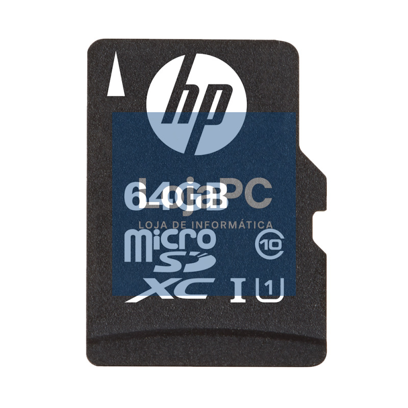 HP 64GB mi210 Class 10 U1 microSDXC Flash Memory Card