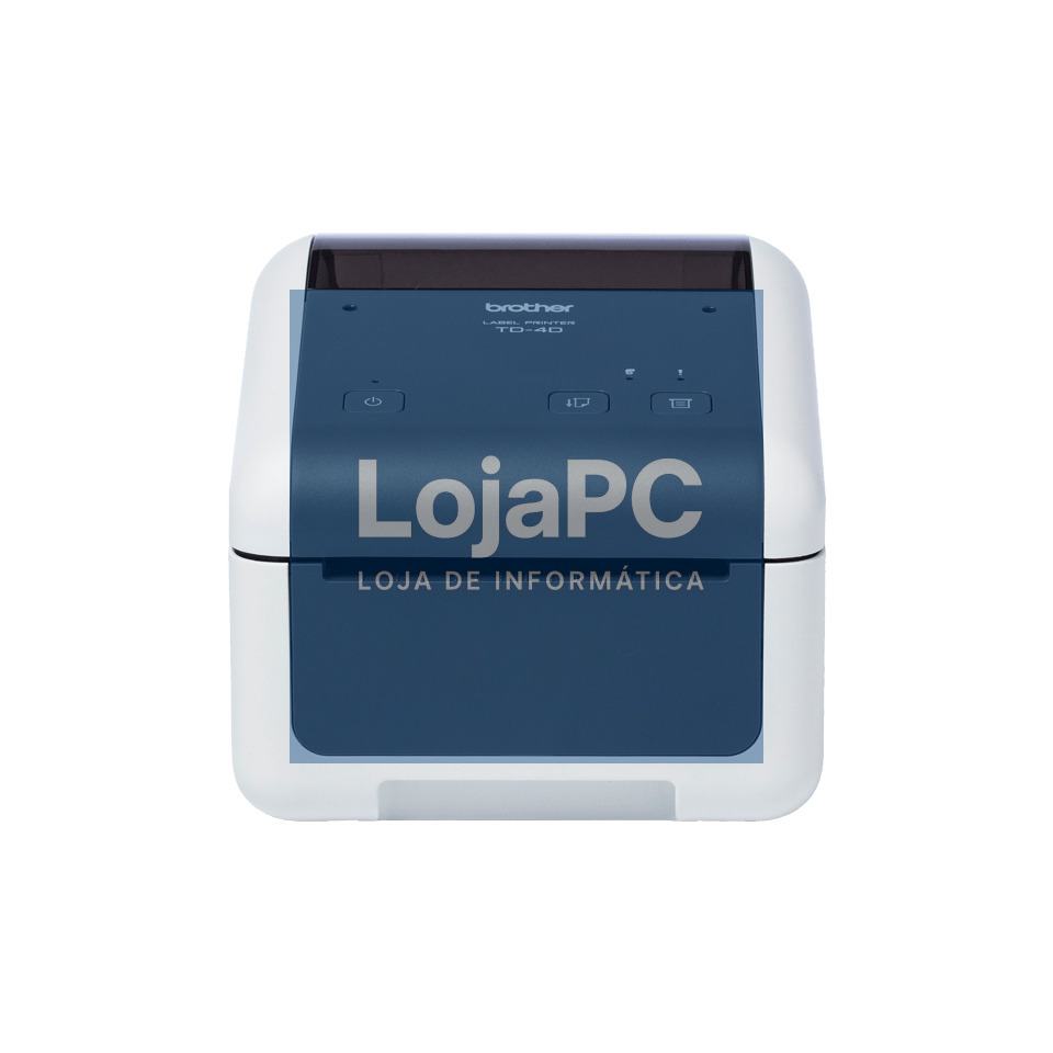BROTHER TD-4520DN Label printer direct thermal Roll 118mm 300x300dpi 152mm/sec USB 2.0 LAN serial grey white