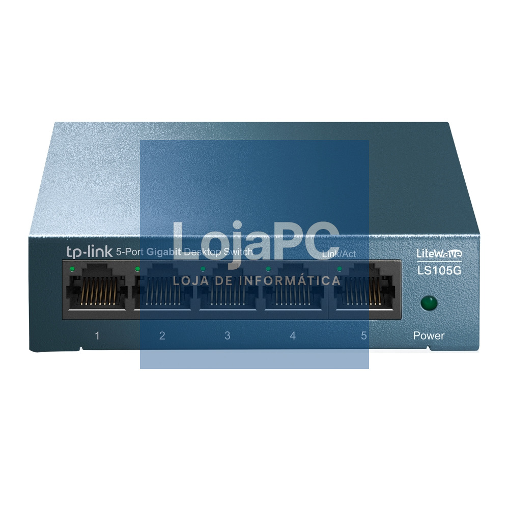 TP-LINK LiteWave 5-Port Gigabit Desktop Switch 5 Gigabit RJ45 Ports Desktop Steel Case