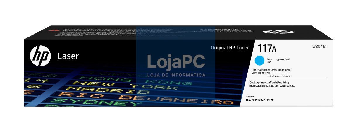 HP 117A Cyan Laser Toner Cartridge