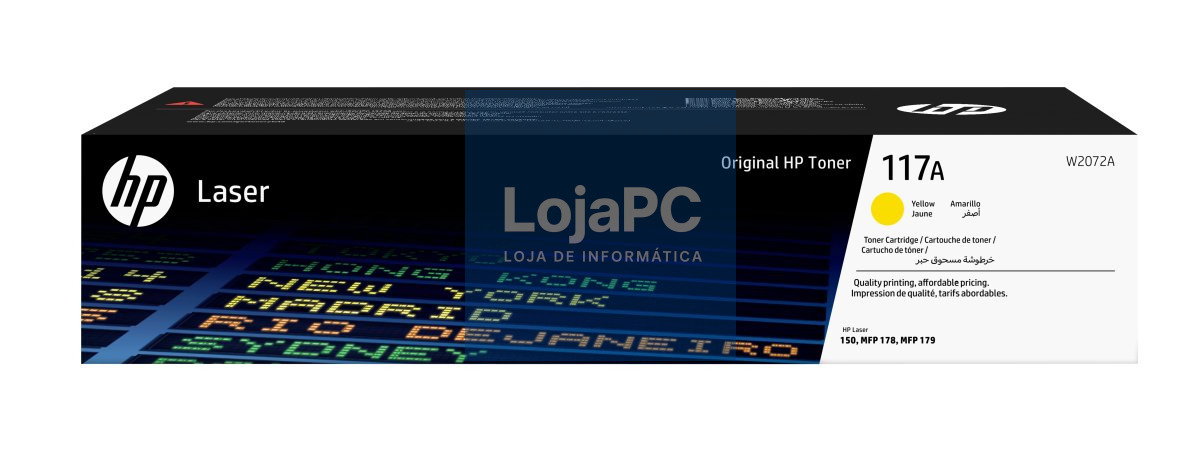 HP 117A Yellow Laser Toner Cartridge