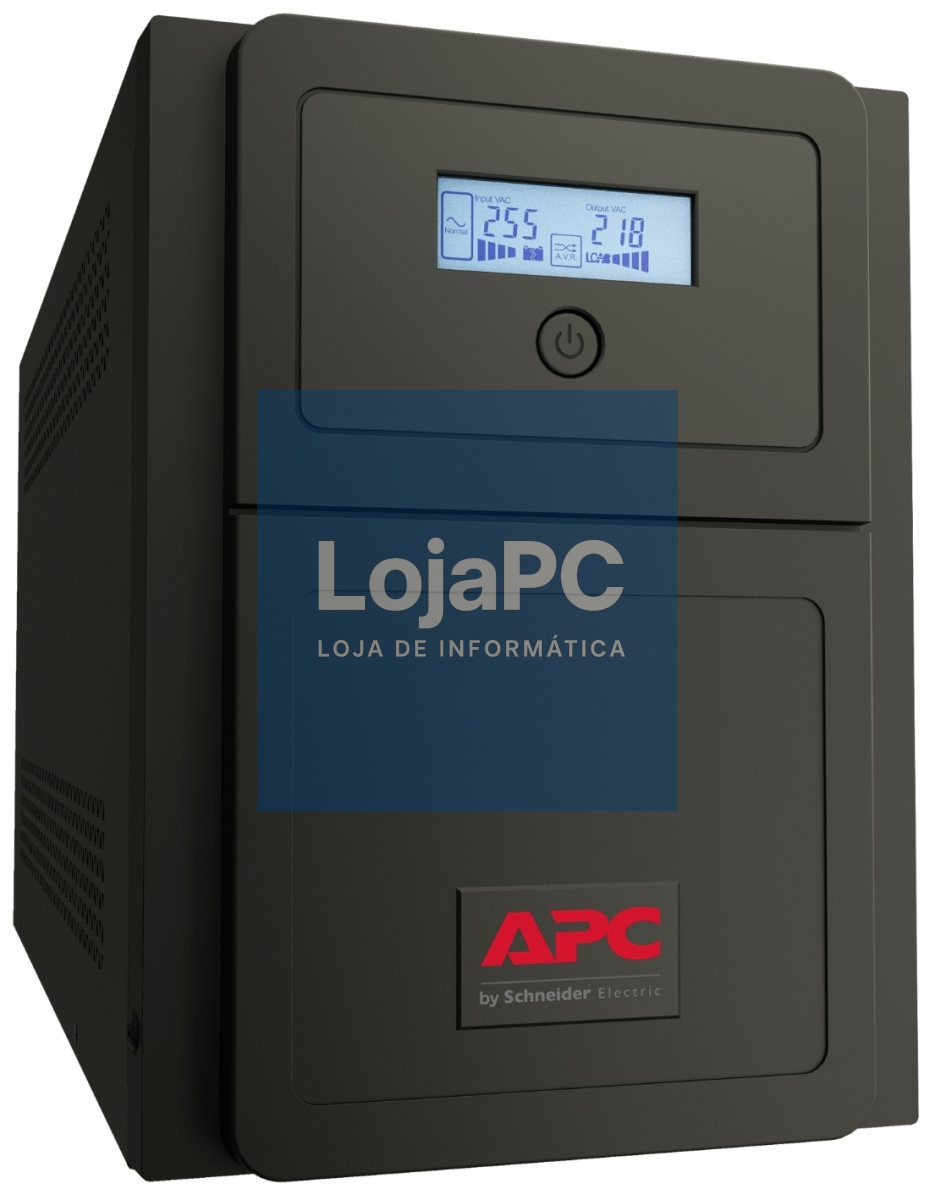 APC Easy UPS SMV SMV1500CAI UPS AC 220/230/240V 1050Watt 1500VA 2 x battery 10Ah USB RS-232 output connectors 6