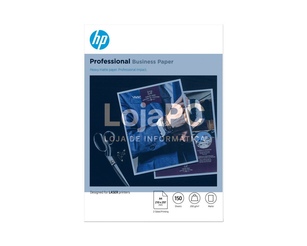 HP Prof Matte LJ A4 200g 150sh FSC Pape
