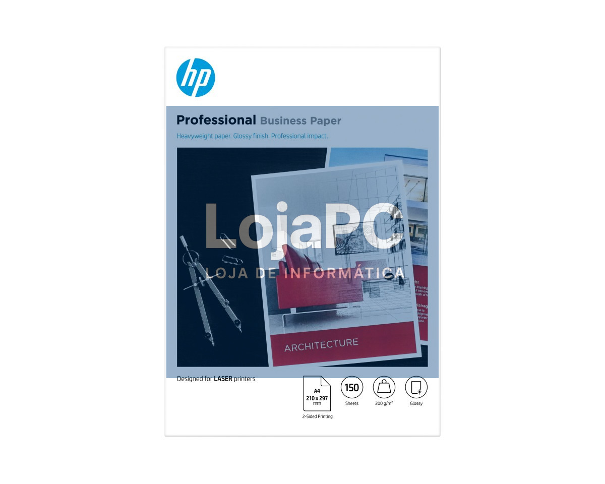 HP Prof Gls LJ A4 200g 150sh FSC Paper