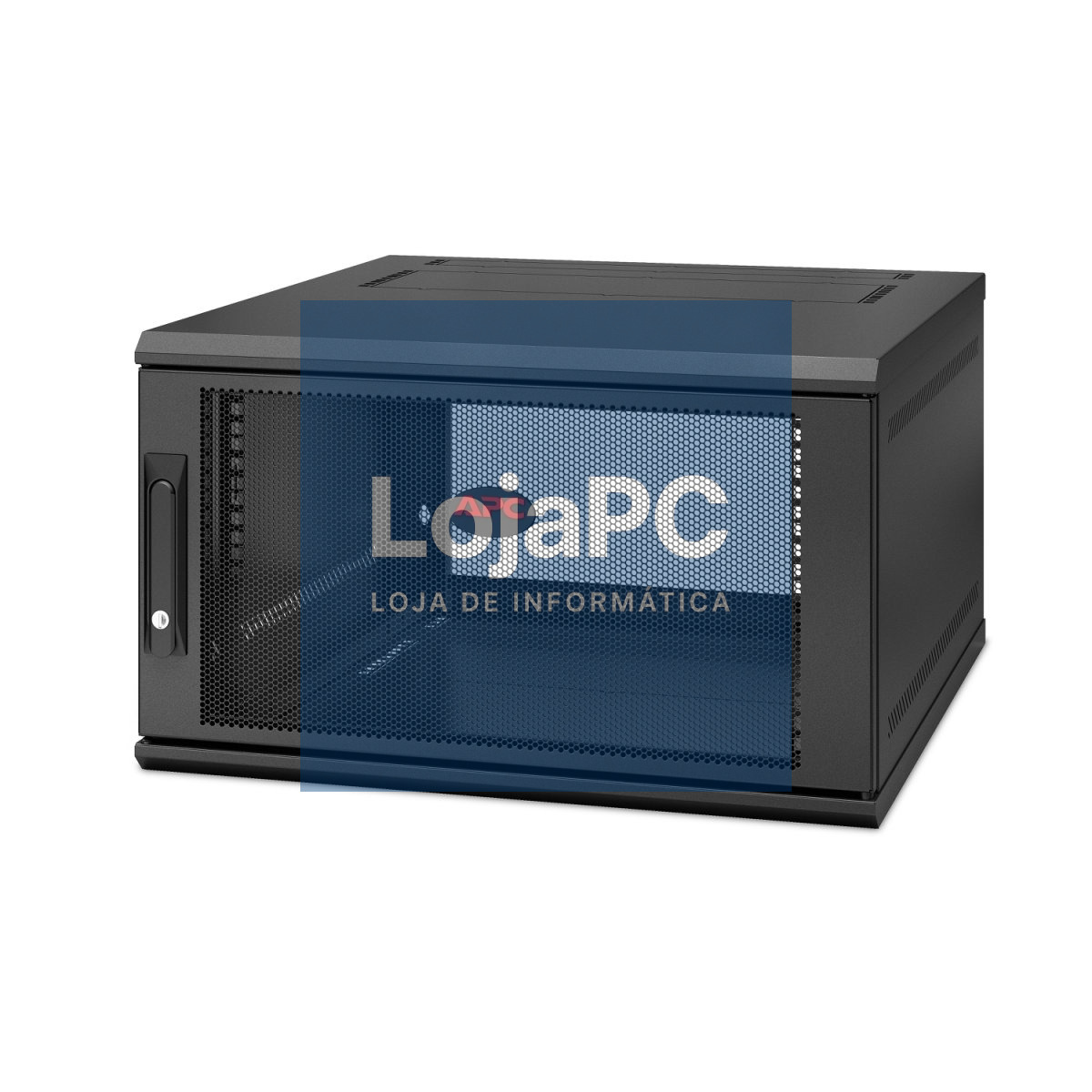 APC NetShelter WX 6U Single Hinged Wall-mount Enclosure 600mm Deep