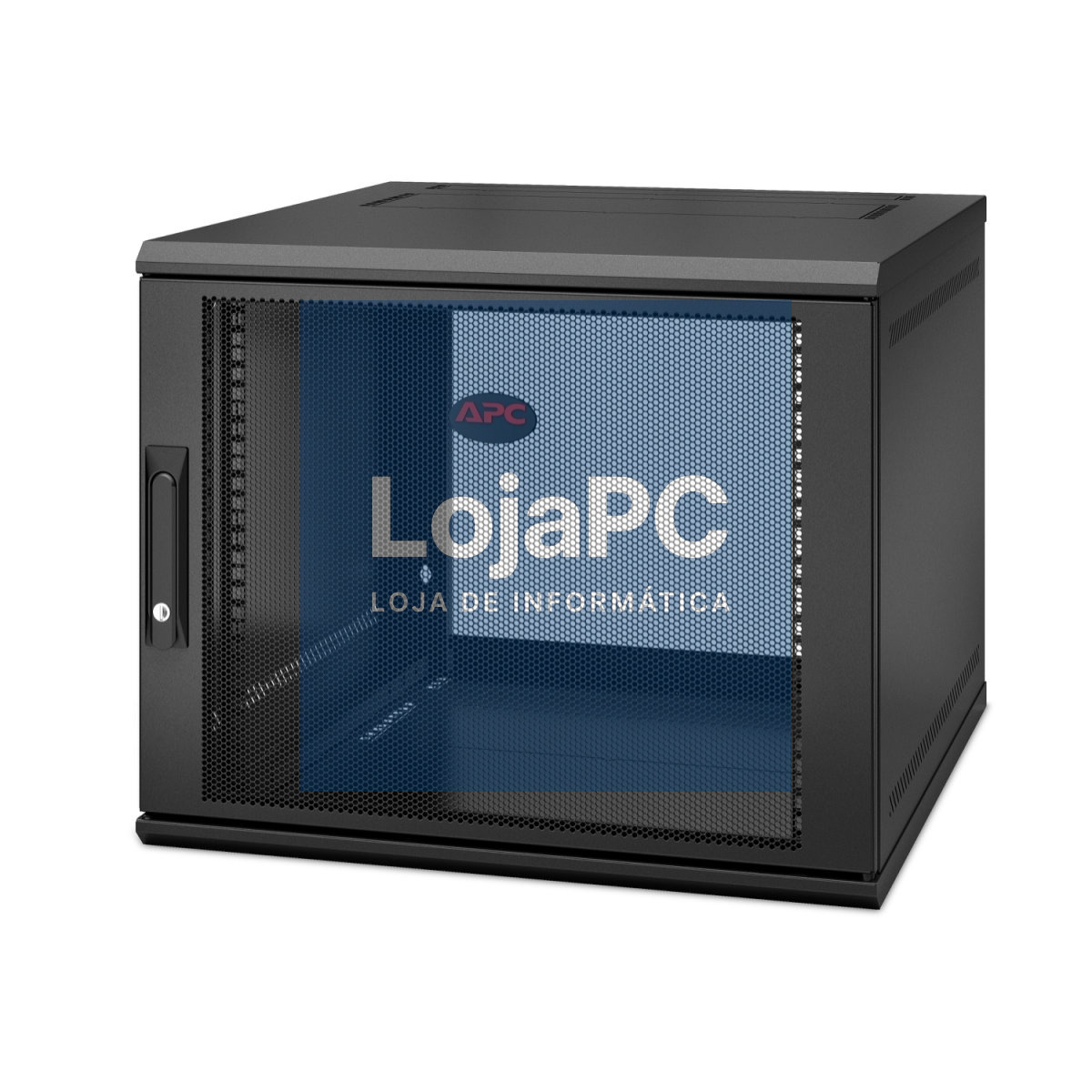 APC NetShelter WX 9U Single Hinged Wall-mount Enclosure 600mm Deep