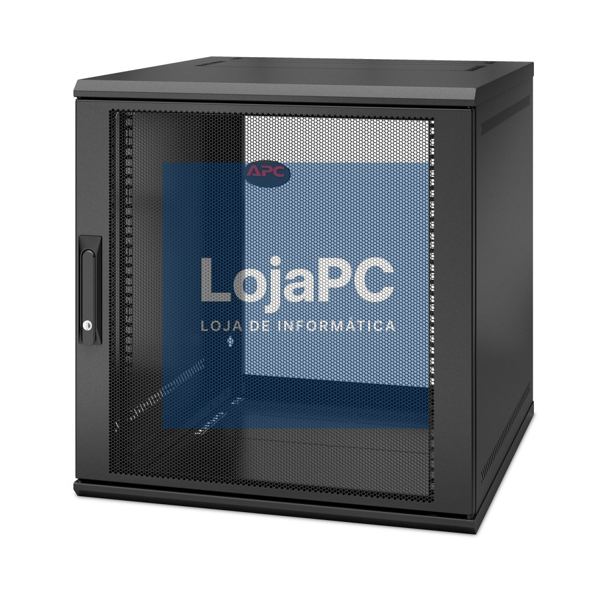 APC NetShelter WX 12U Single Hinged Wall-mount Enclosure 600mm Deep
