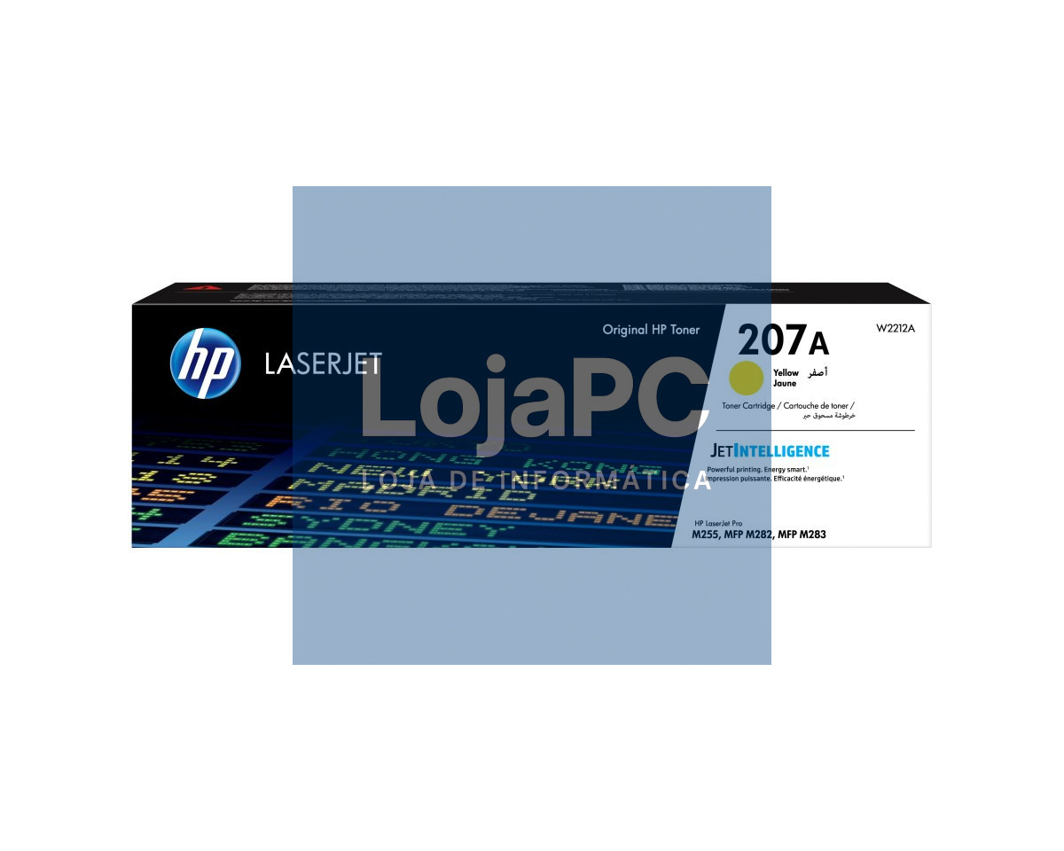 HP 207A Yellow LaserJet Toner Cartridge
