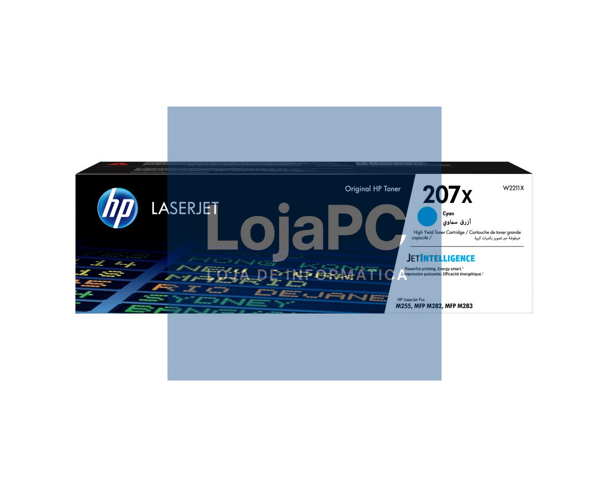 HP 207X Cyan LaserJet Toner Cartridge